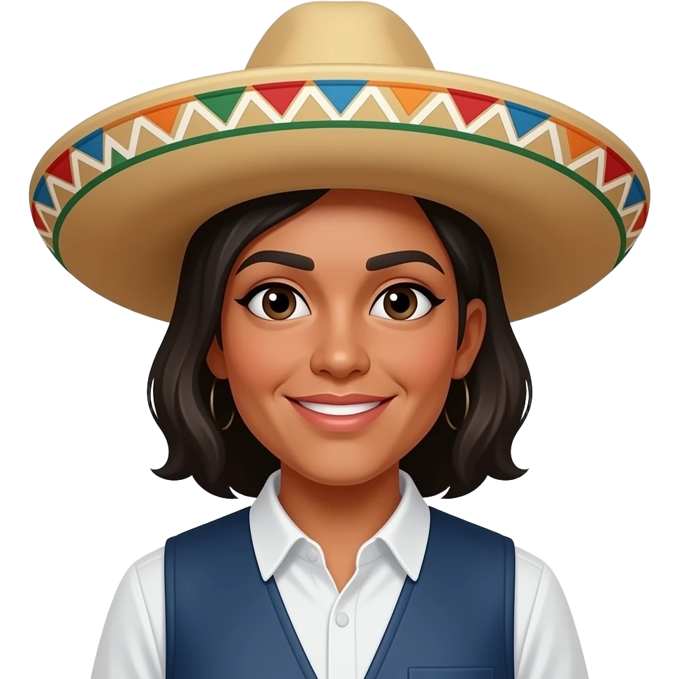 mexican guy with a black woman emoji