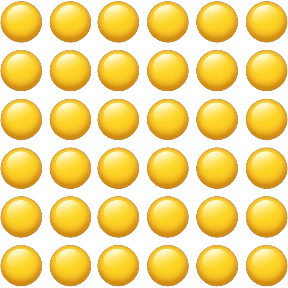 26 yellow colour emoji