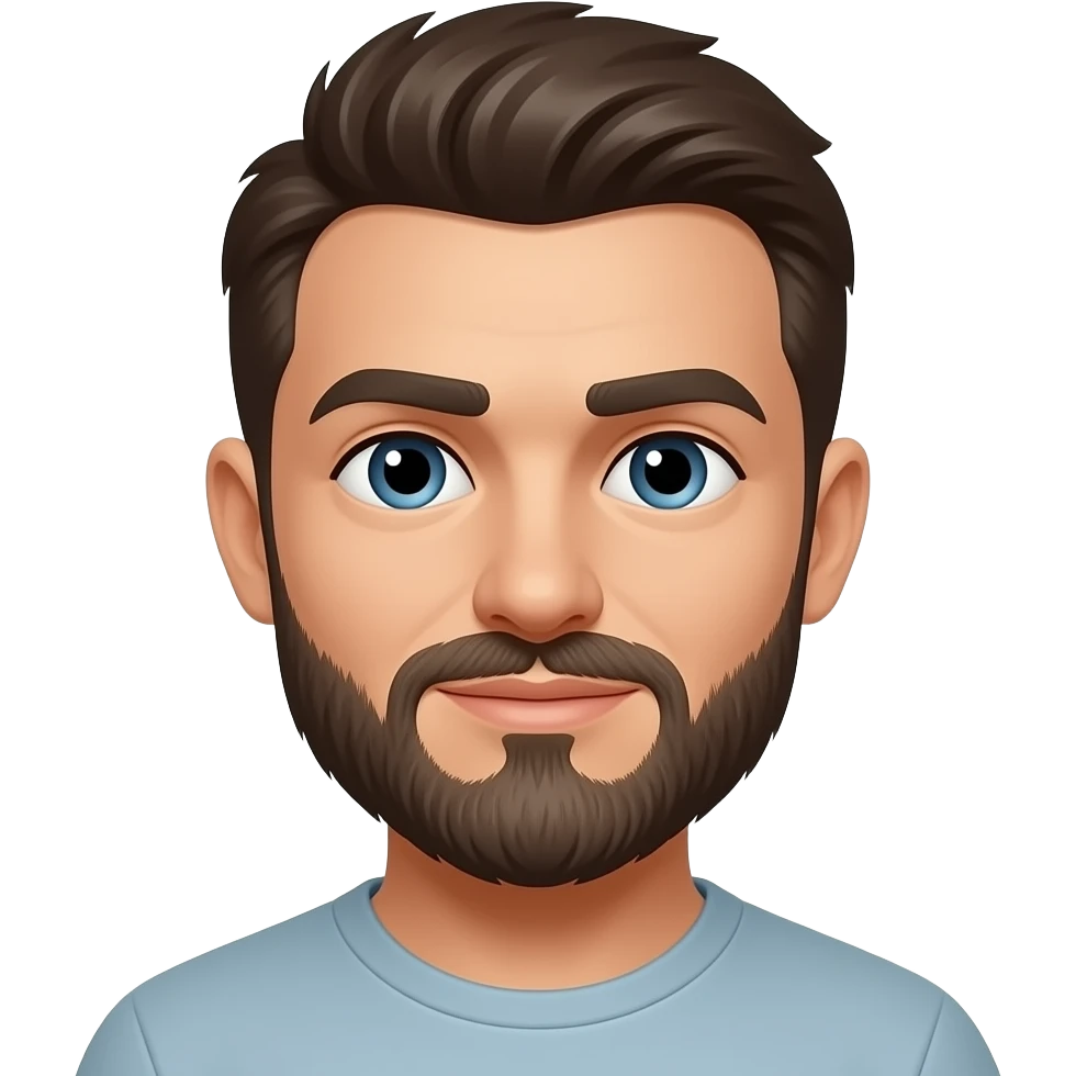 add goatee to this one emoji