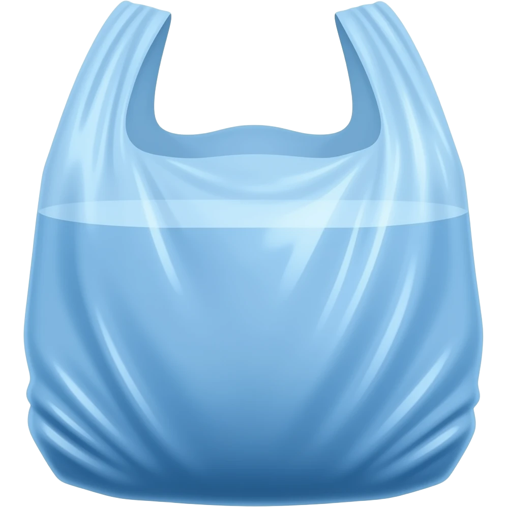 make a emoji of blue simple polythene emoji