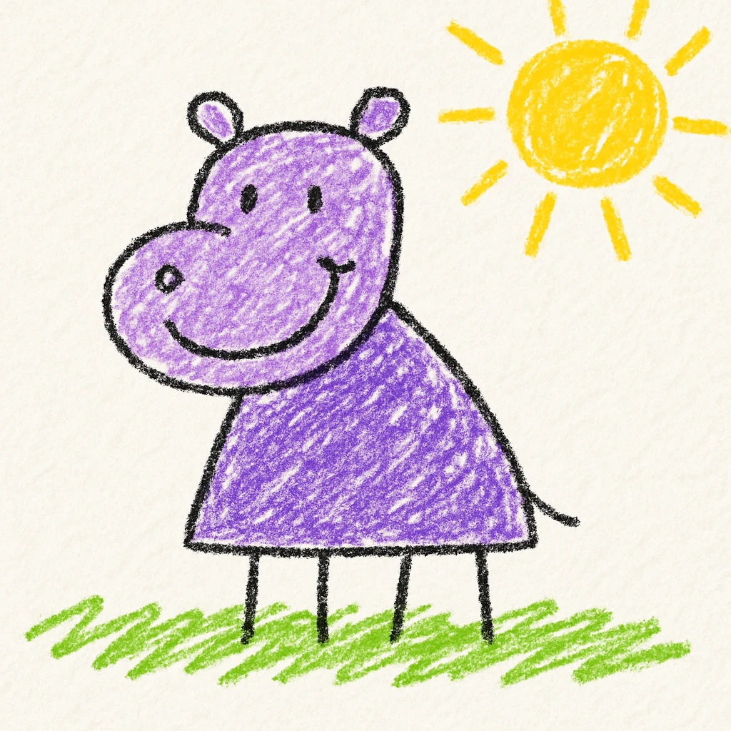 Hippo emoji