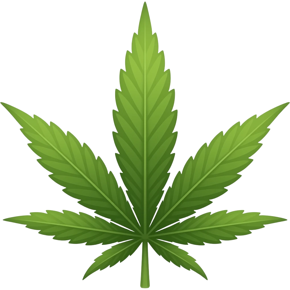 Trippy Shroom weed plant emoji