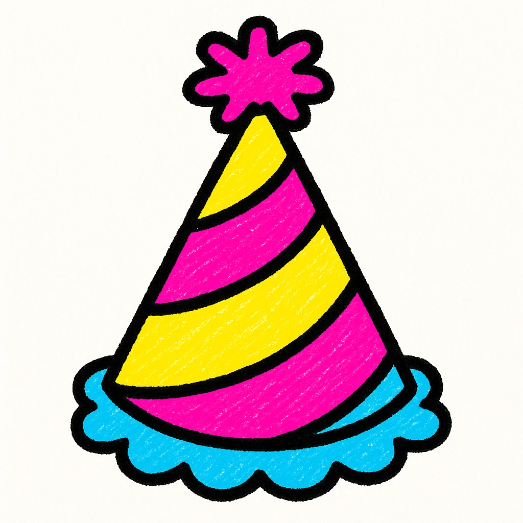 party hat emoji