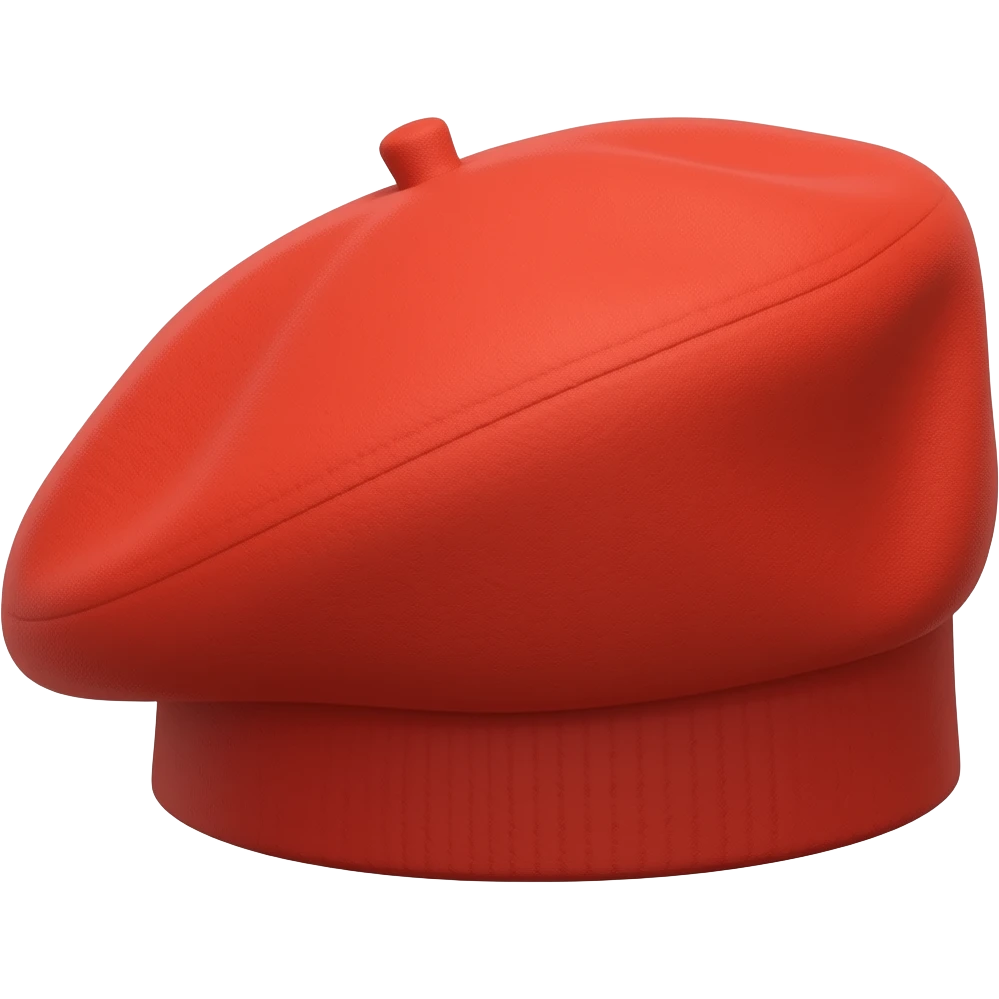 Red beret emoji
