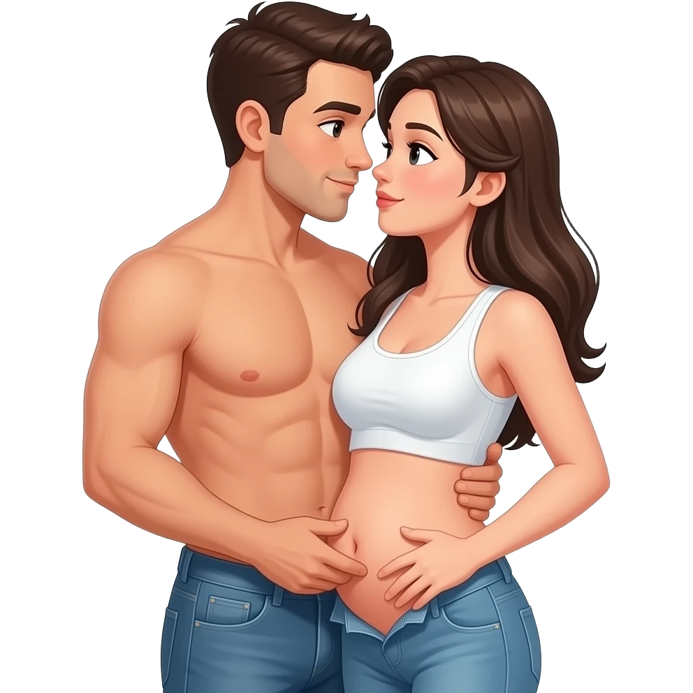 Man has sex with woman clothes off dick in pussy emoji