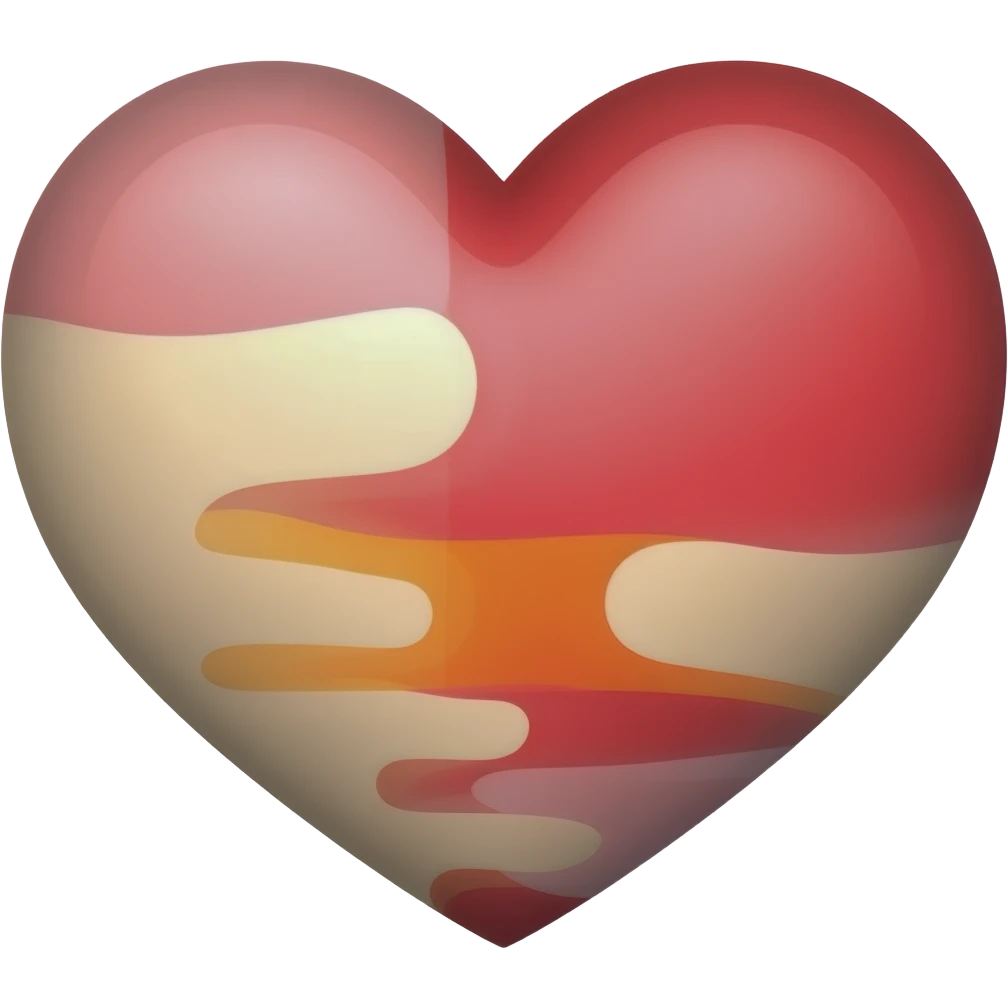 Moitié de cœur emoji