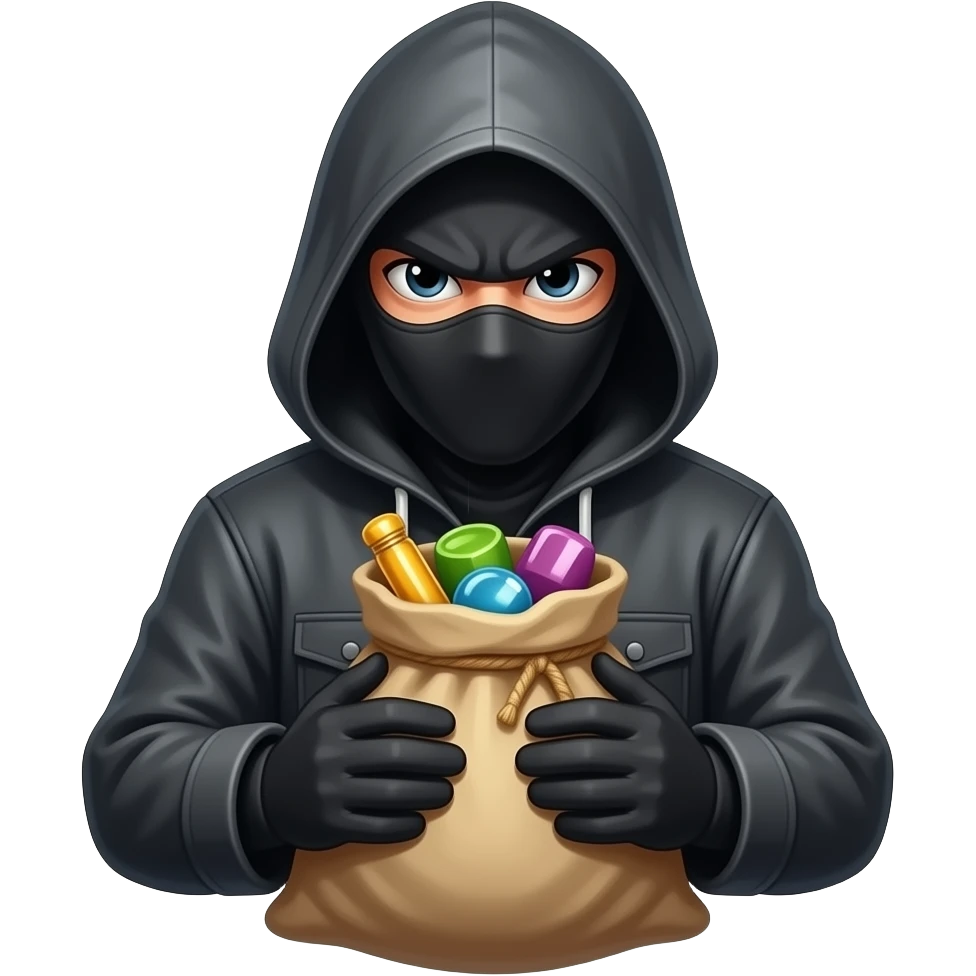 Emoji de ladrón emoji