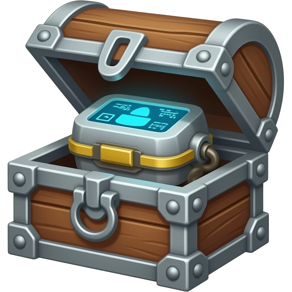 warhammer small chest with powerfull digital implant inside emoji