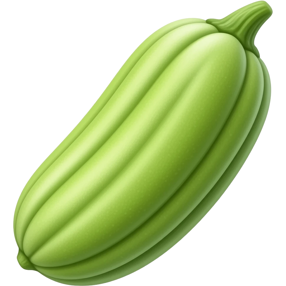 Snake gourd tnin no face vegetable no eye emoji