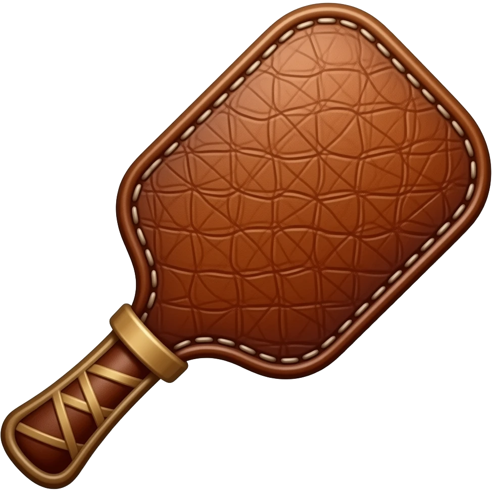 leather paddle emoji