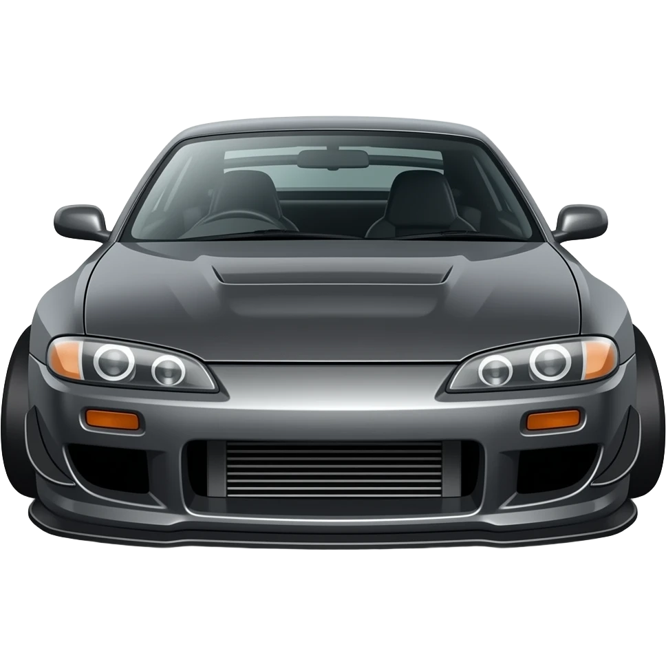 nissan silvia drift car emoji sliding emoji