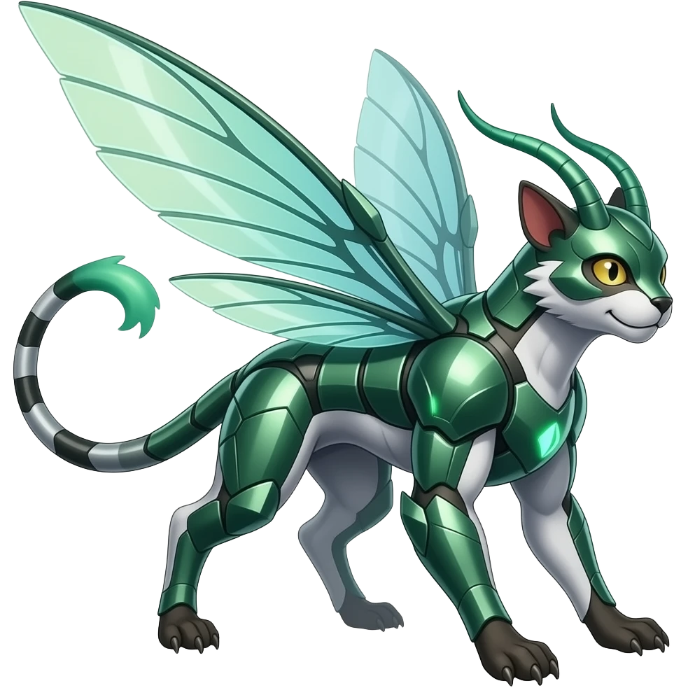 Ory-Vernid-Trico-Sergal-Primagen-Pokémon-Fakémon-hybrid-animal-creature emoji