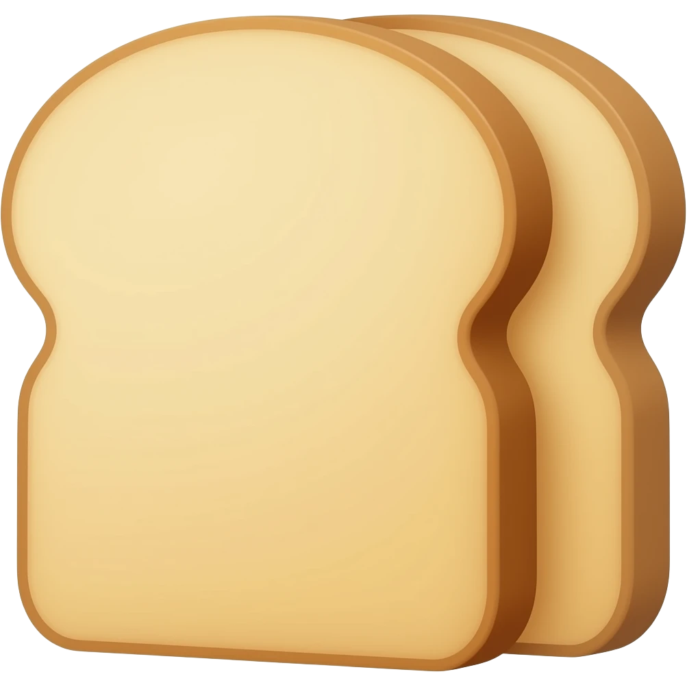 Toast doppelt emoji