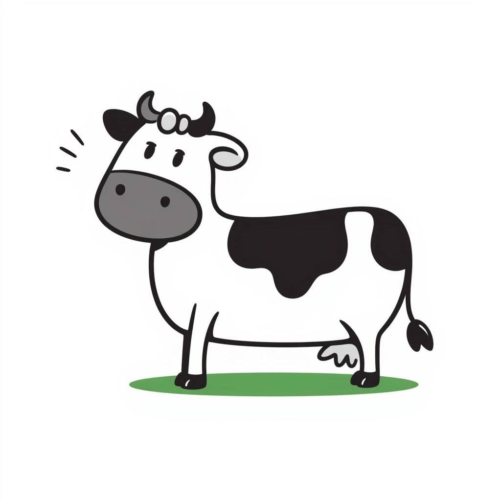 Cow emoji