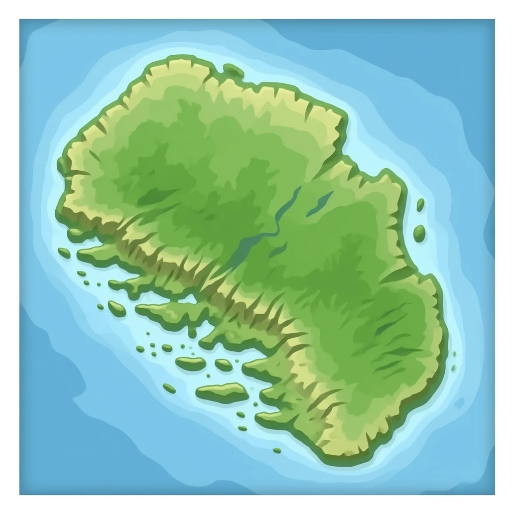 Mayotte map emoji