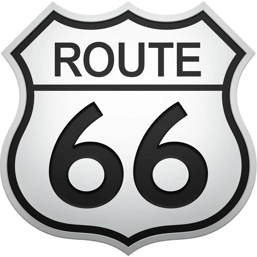 a route 66 emoji emoji
