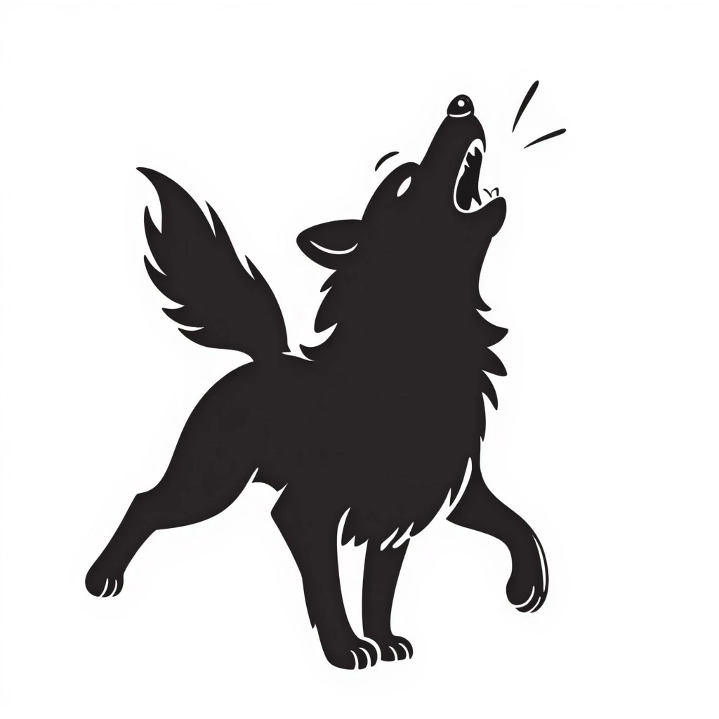 Wolf emoji