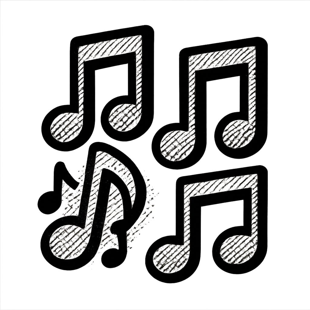 musical notes emoji