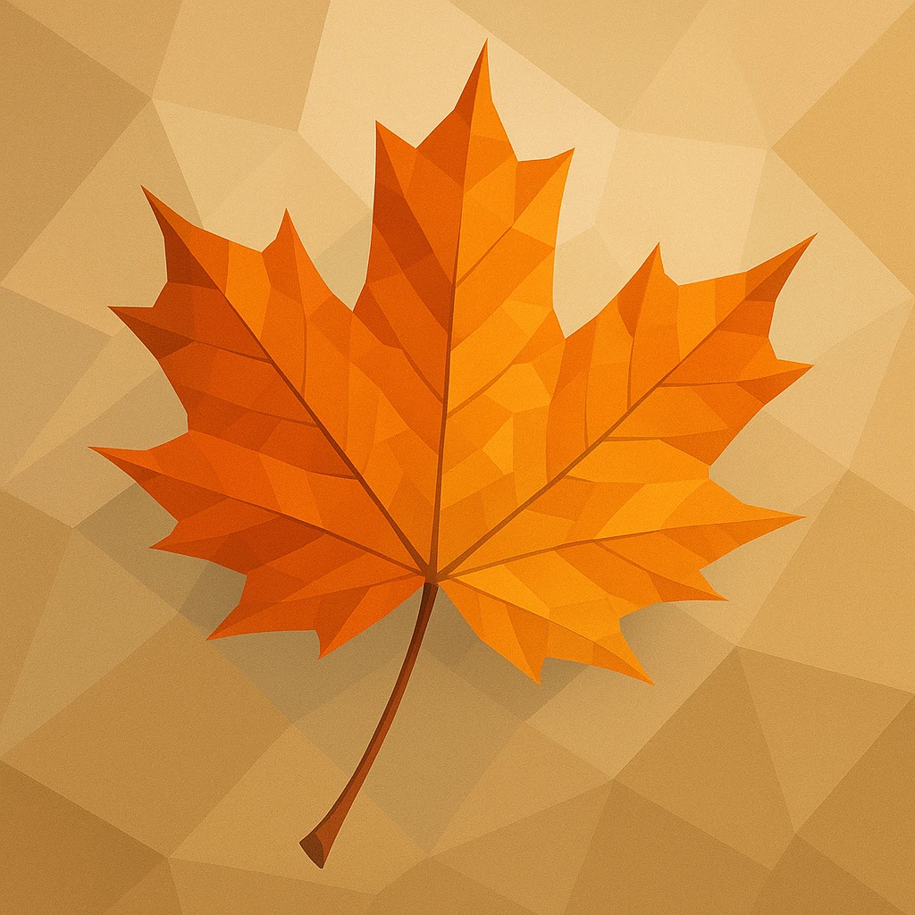autumn leaf emoji