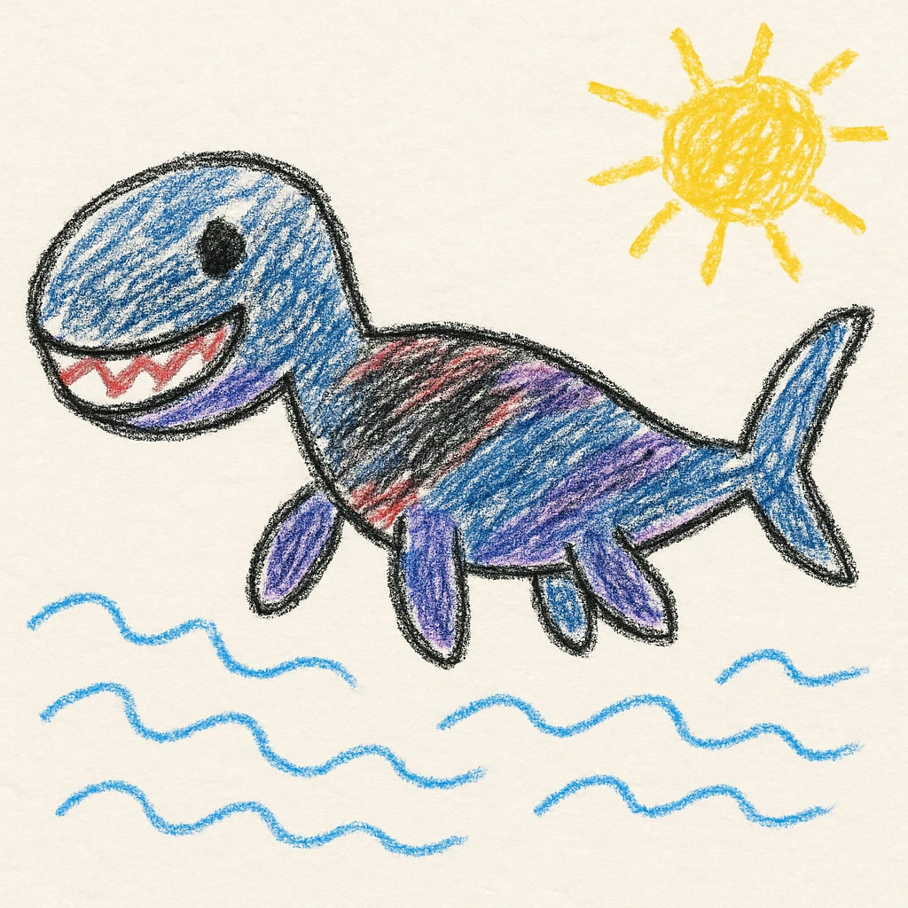Mosasaurus emoji