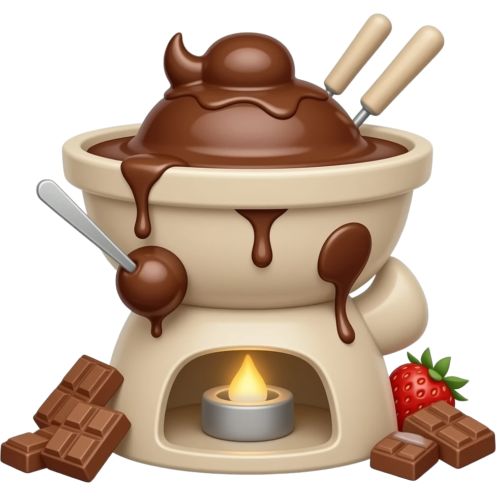 Chocolate Fondue emoji