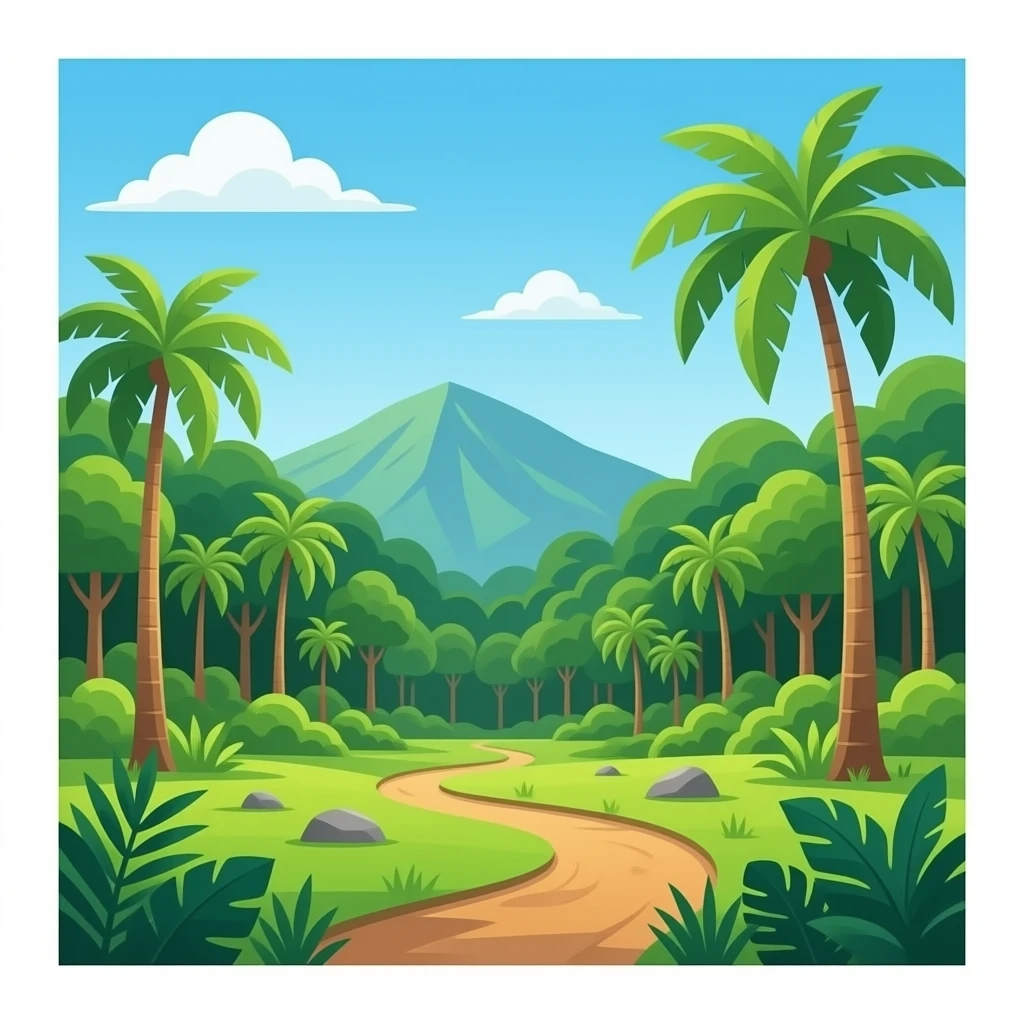 Hutan amazon emoji