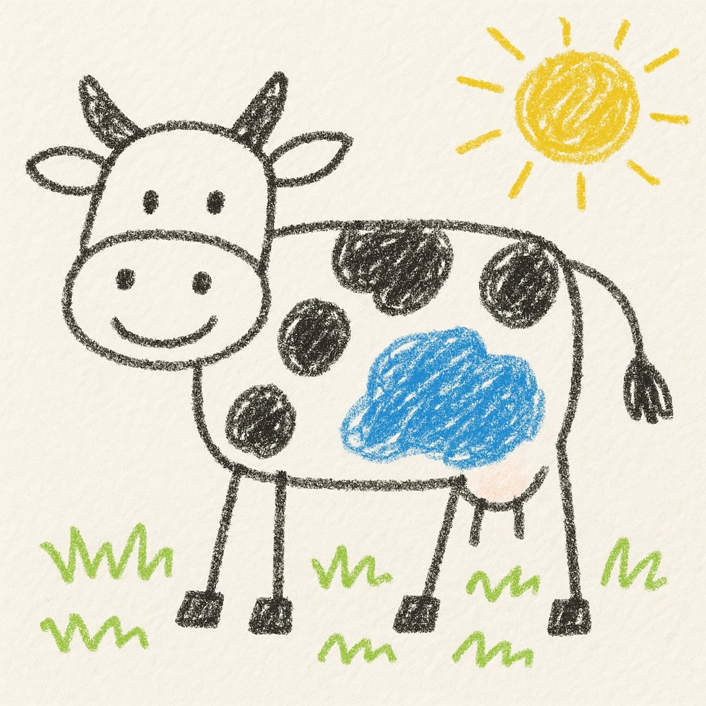 Cow emoji