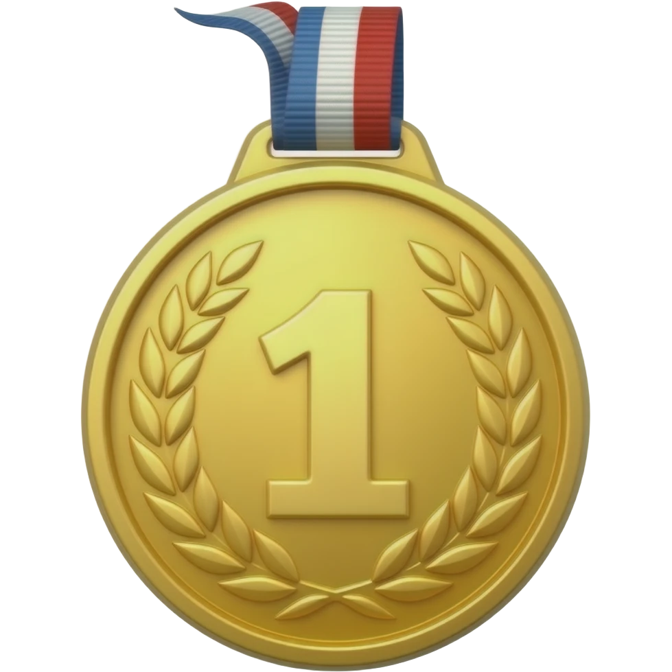 make a medal for 1st place emoji