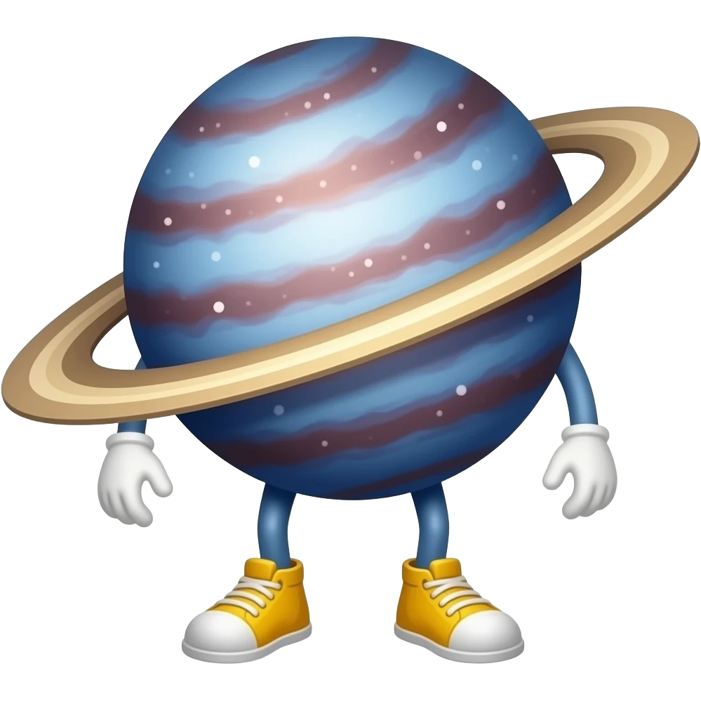 Galaxy that has legs emoji