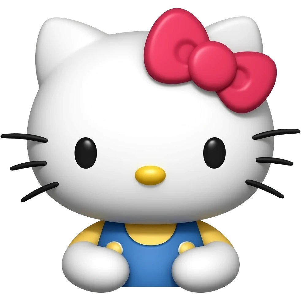 Hello kitty emoji