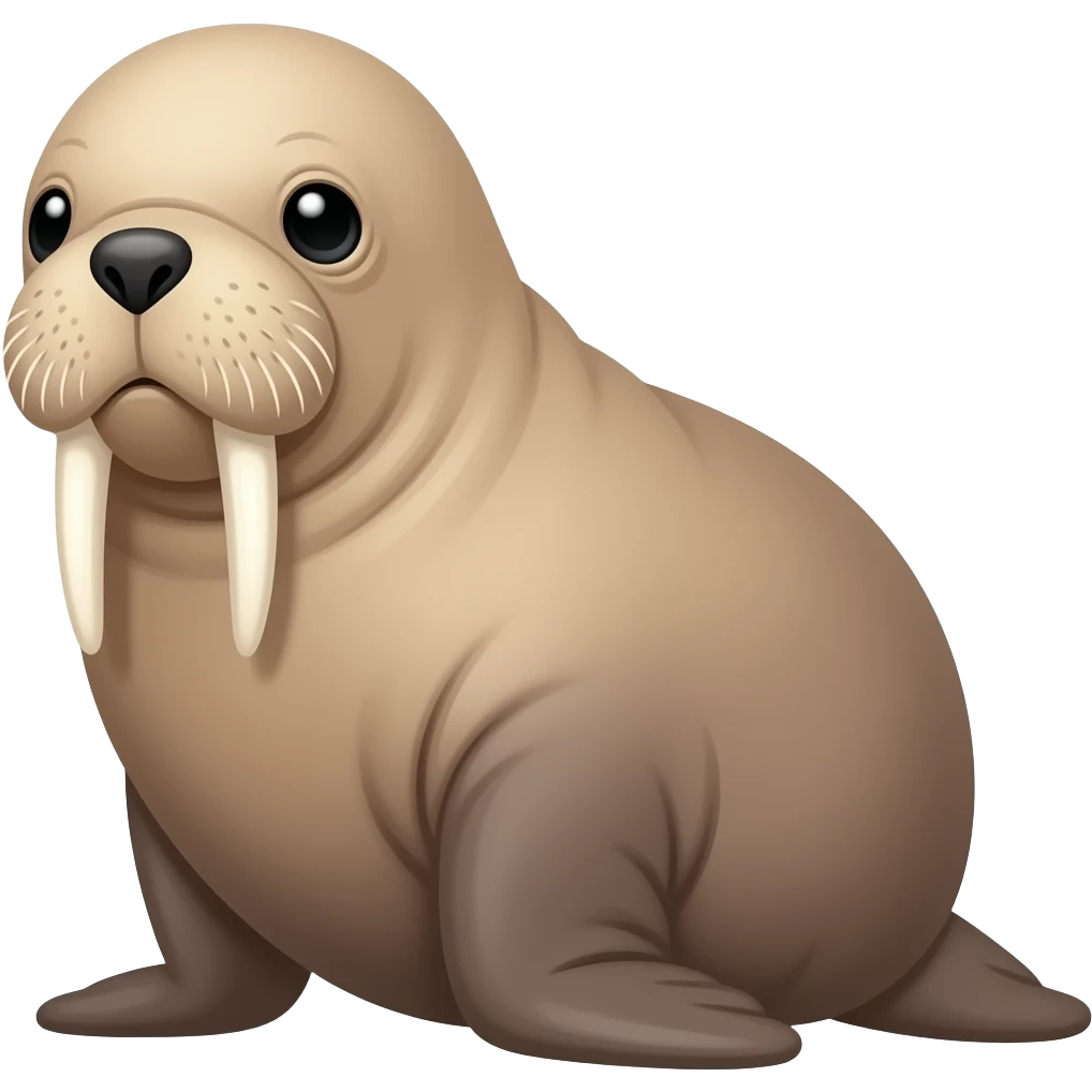 A walrus emoji! emoji