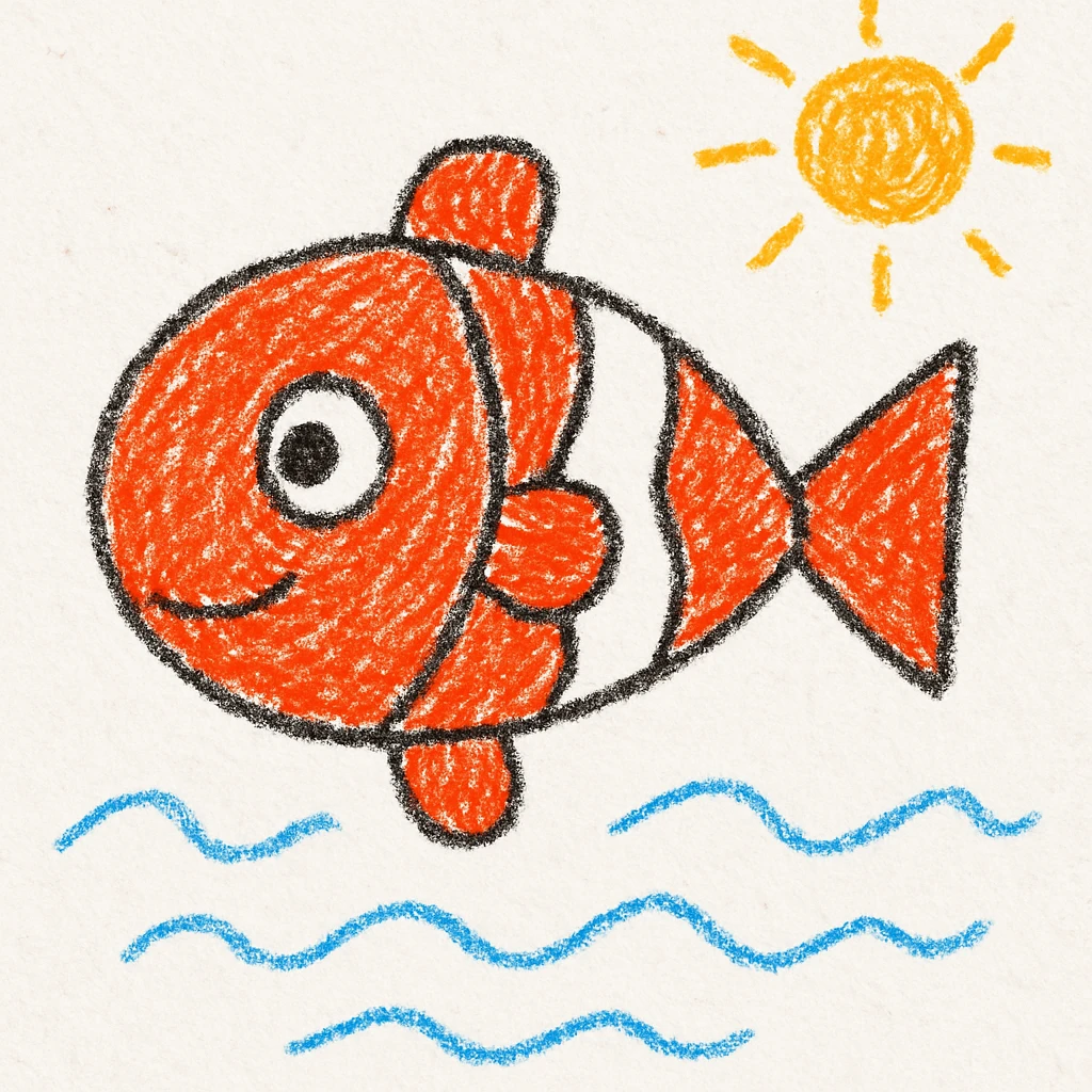 Clownfish emoji
