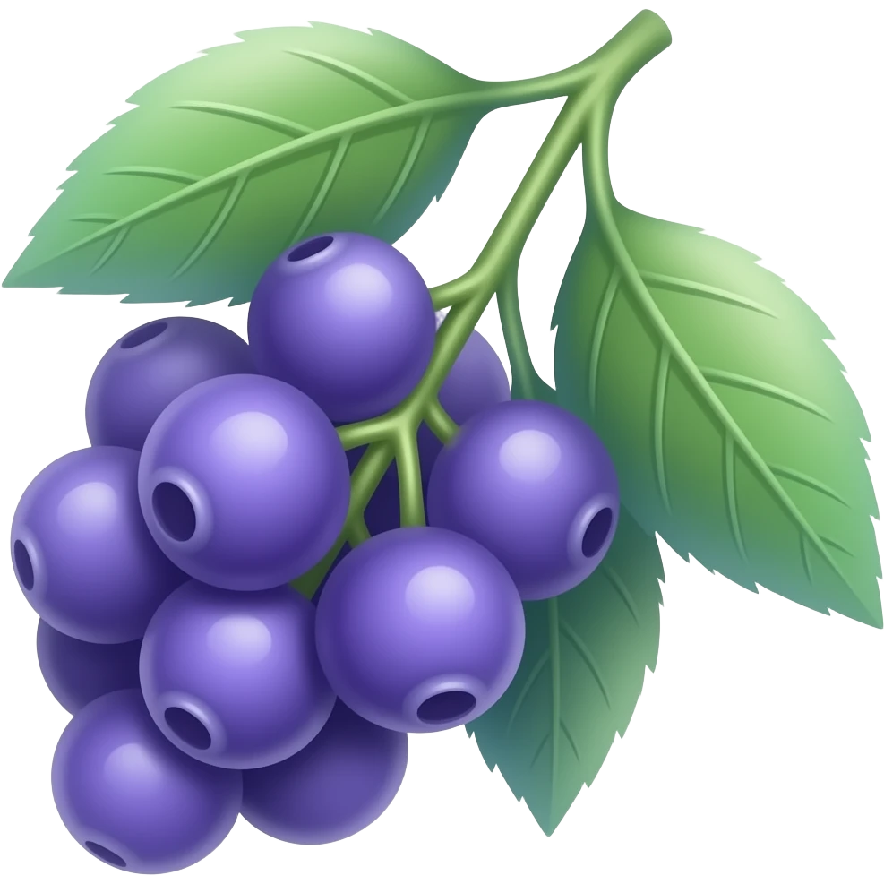 Neon Berries 13 emoji