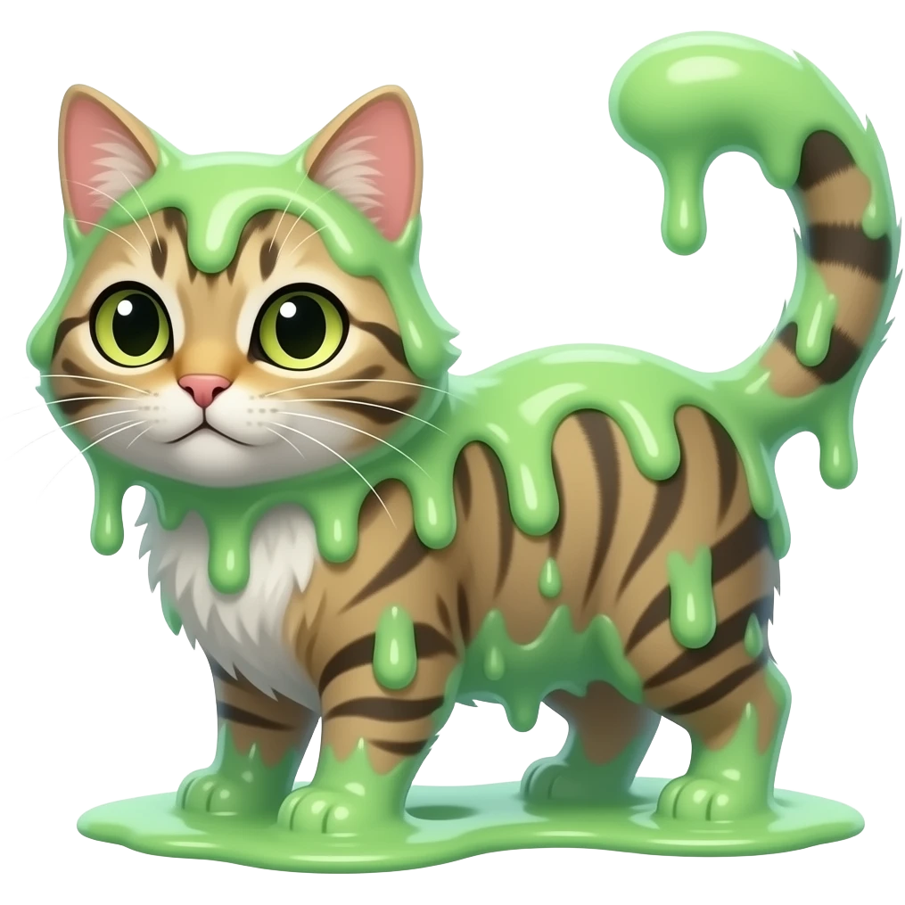 slime cat emoji