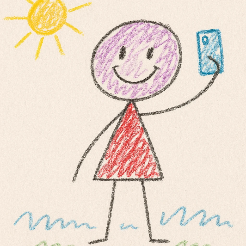 Selfie emoji