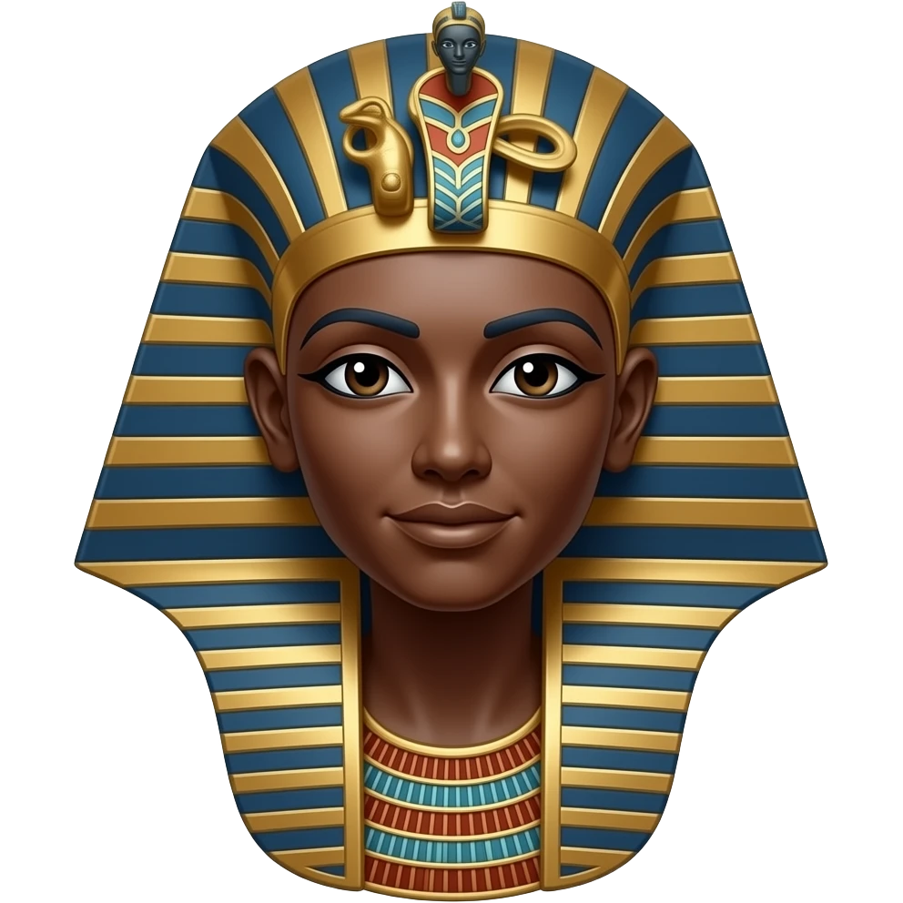 Nefertiti dark emoji