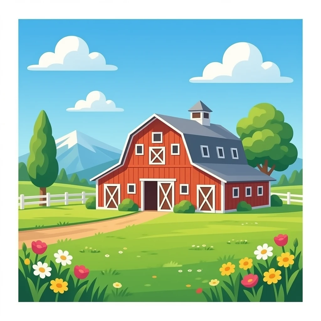 barn emoji