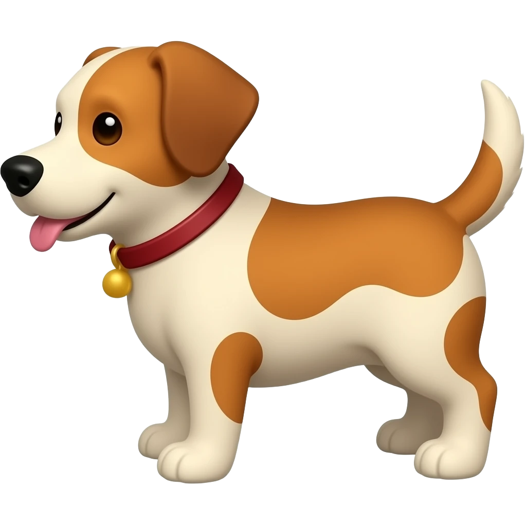 a dog penis emoji