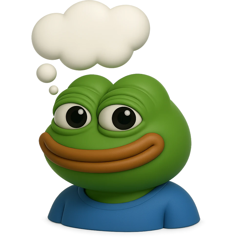 recreate this make sure he is looking at viewer, keep drop shadows emoji