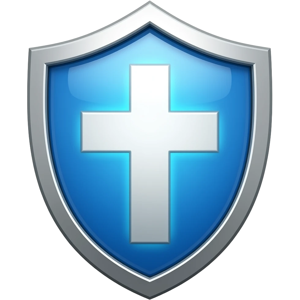 Energy shield with cross emoji