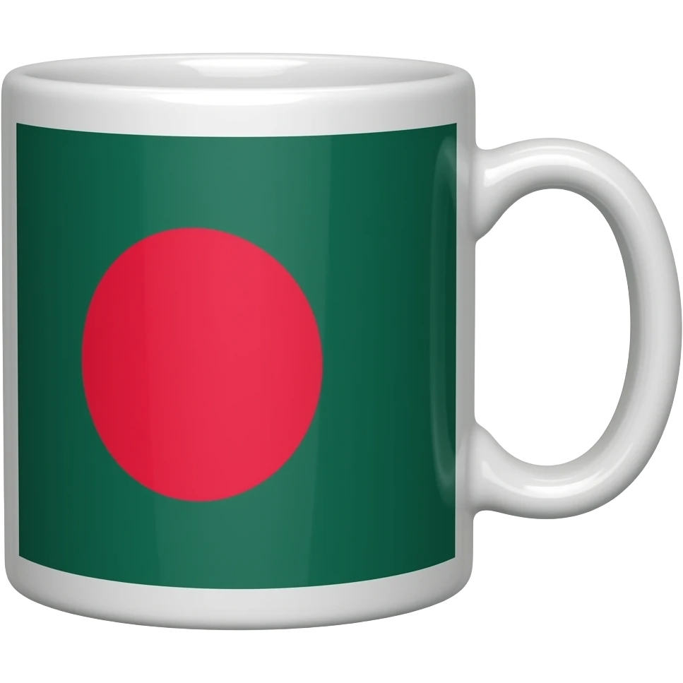 Bangladesh Flag Deisgn Mug emoji