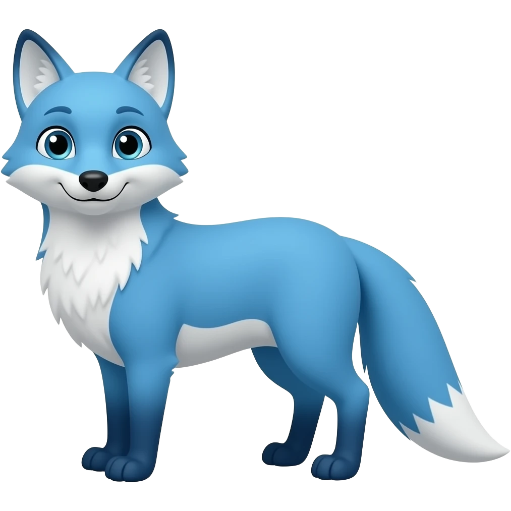 Ünlü olunca gelen mavi tilk emoji