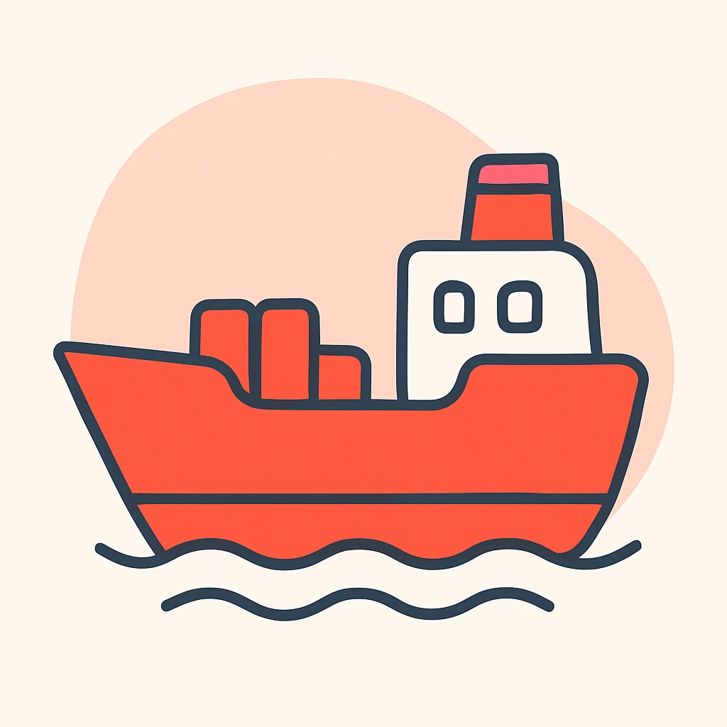 Ship emoji
