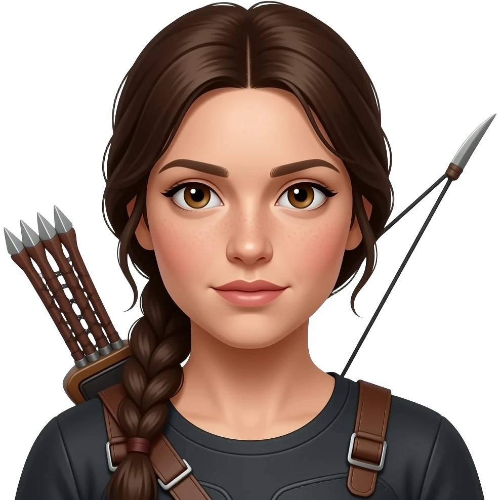 katniss everdeen realistic emoji