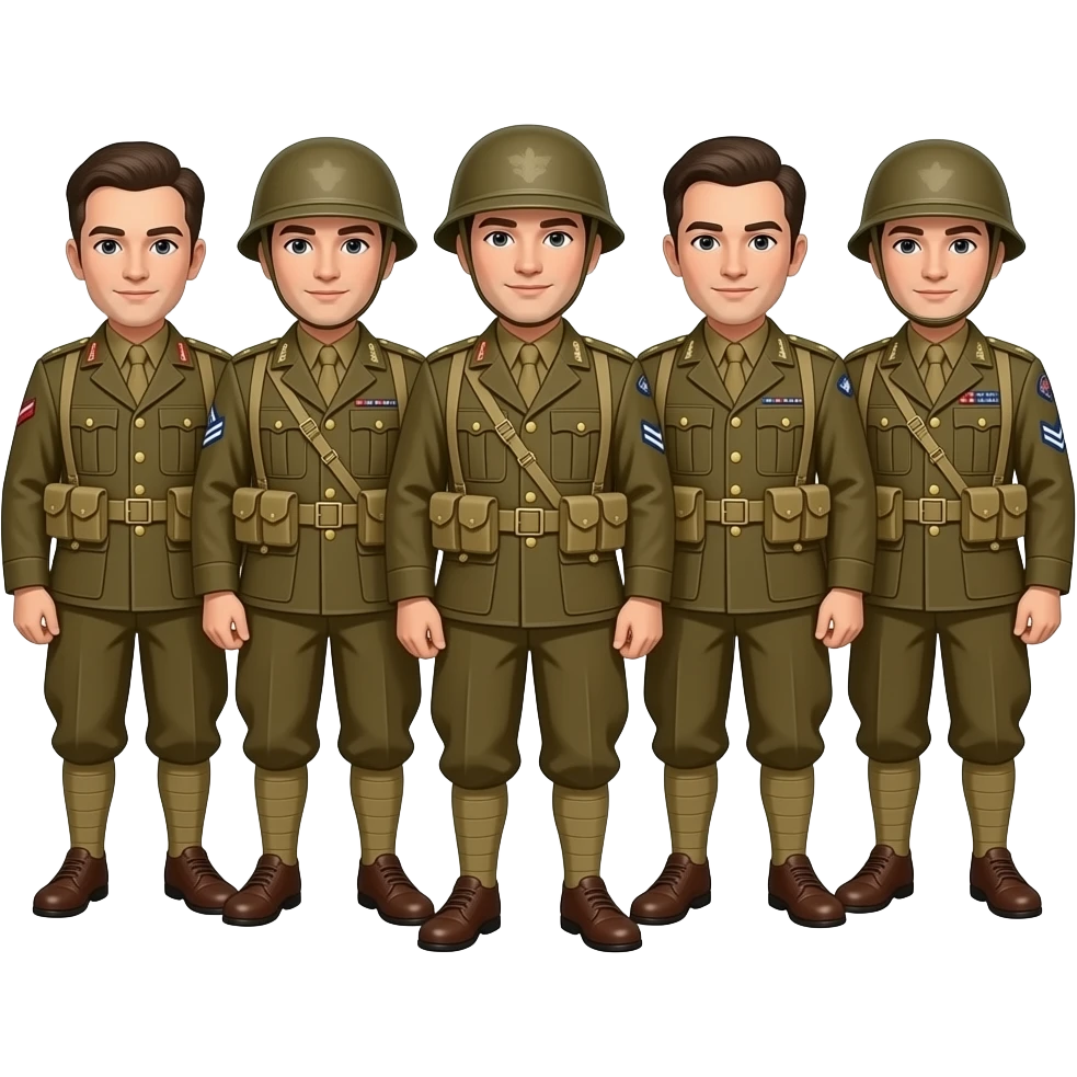 WWII Armies emoji
