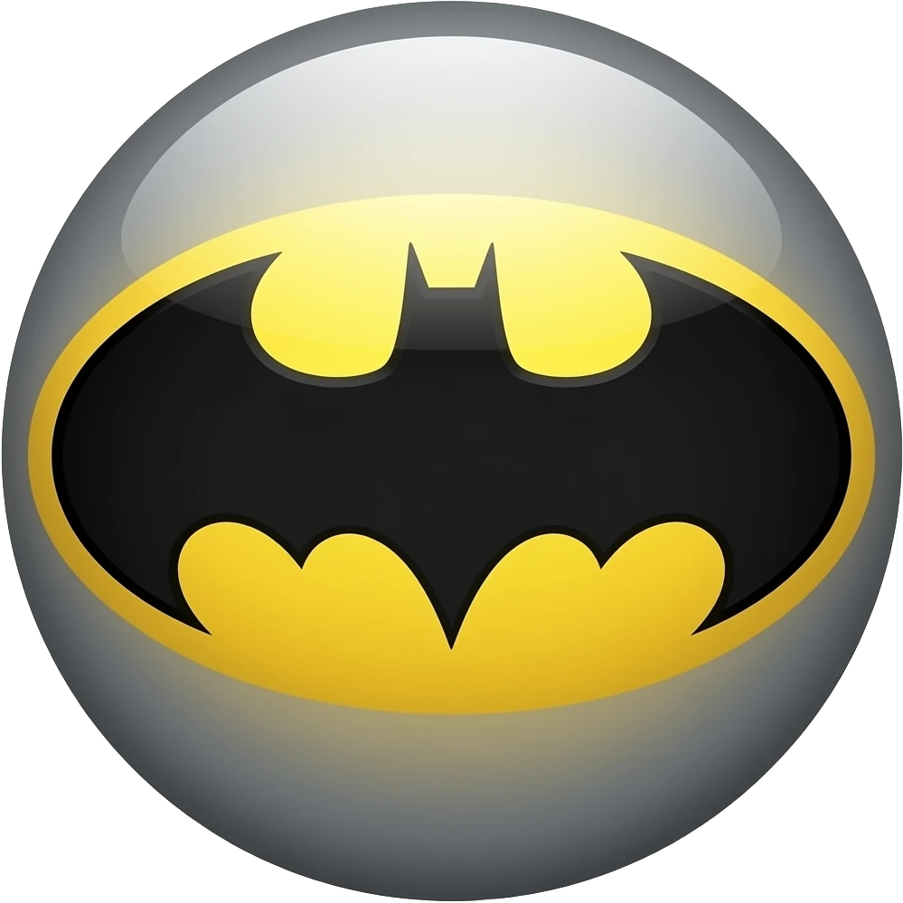 Batman symbol emoji