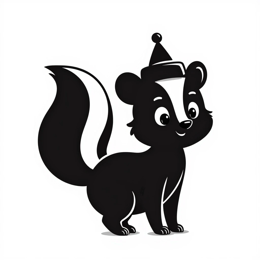 Skunk emoji
