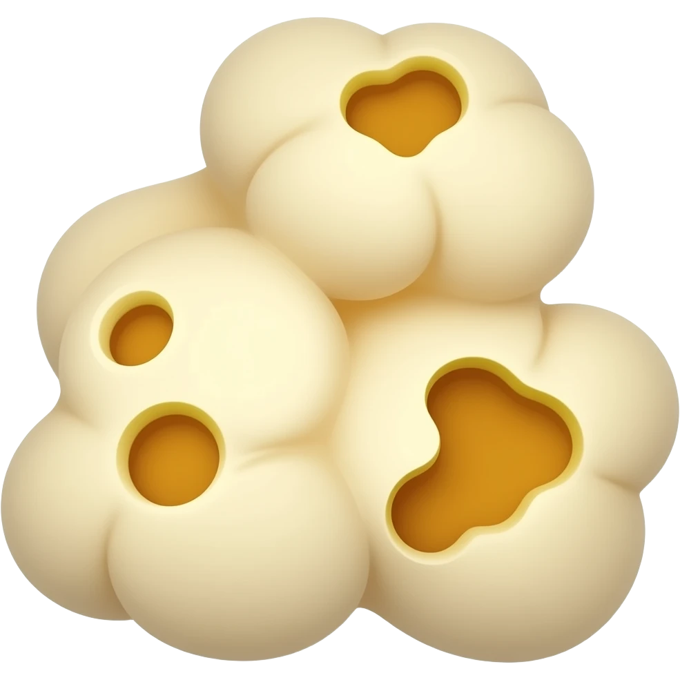 Giant popcorn emoji