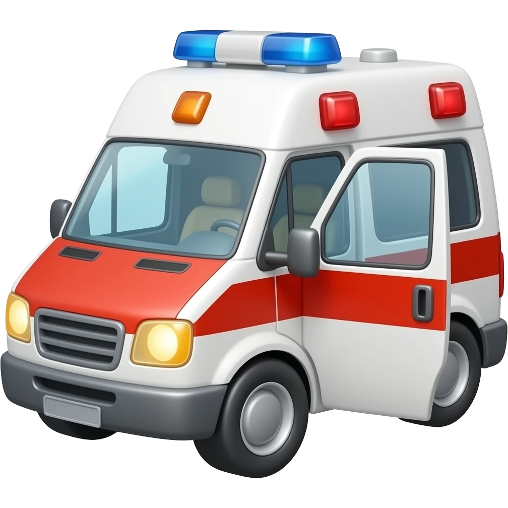 Baby ambulance emoji