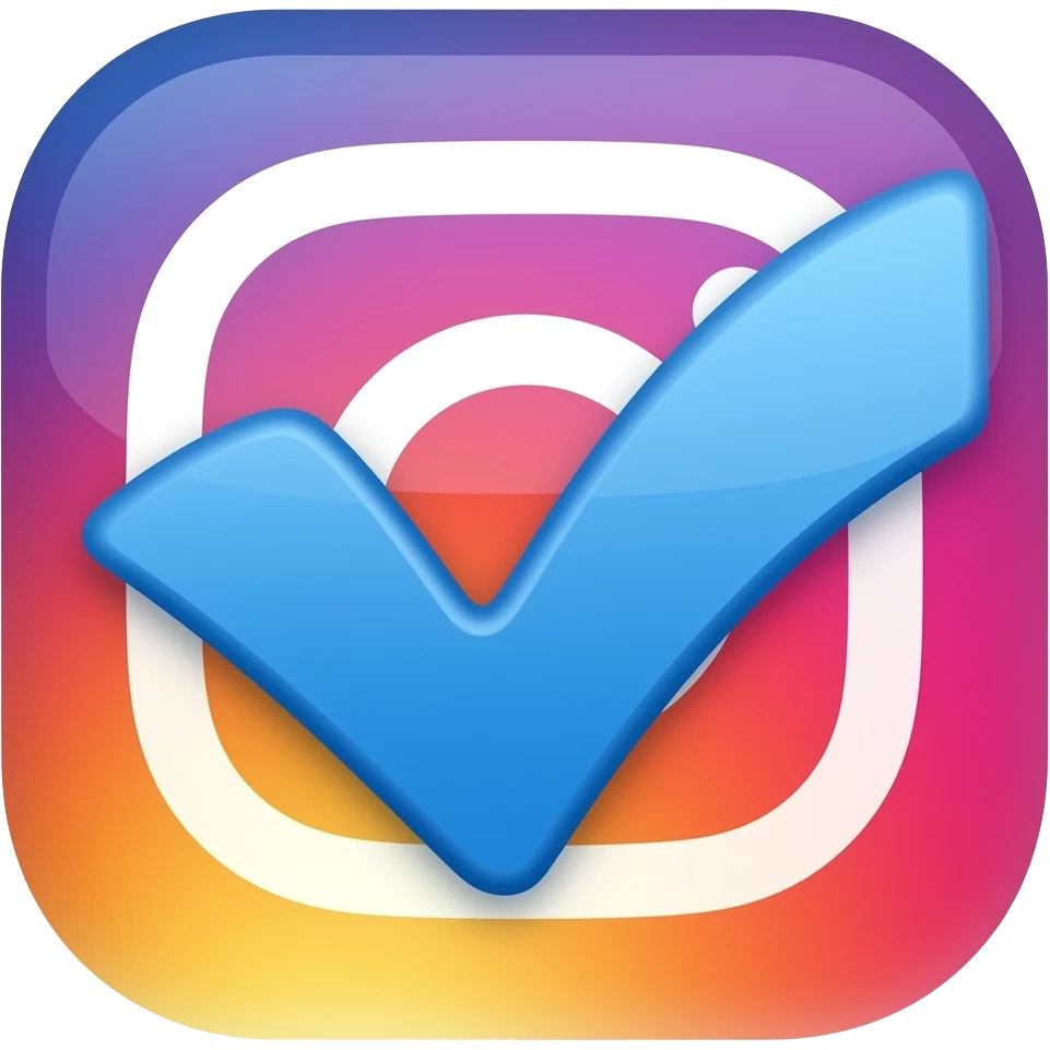 Instagram blue tik emoji